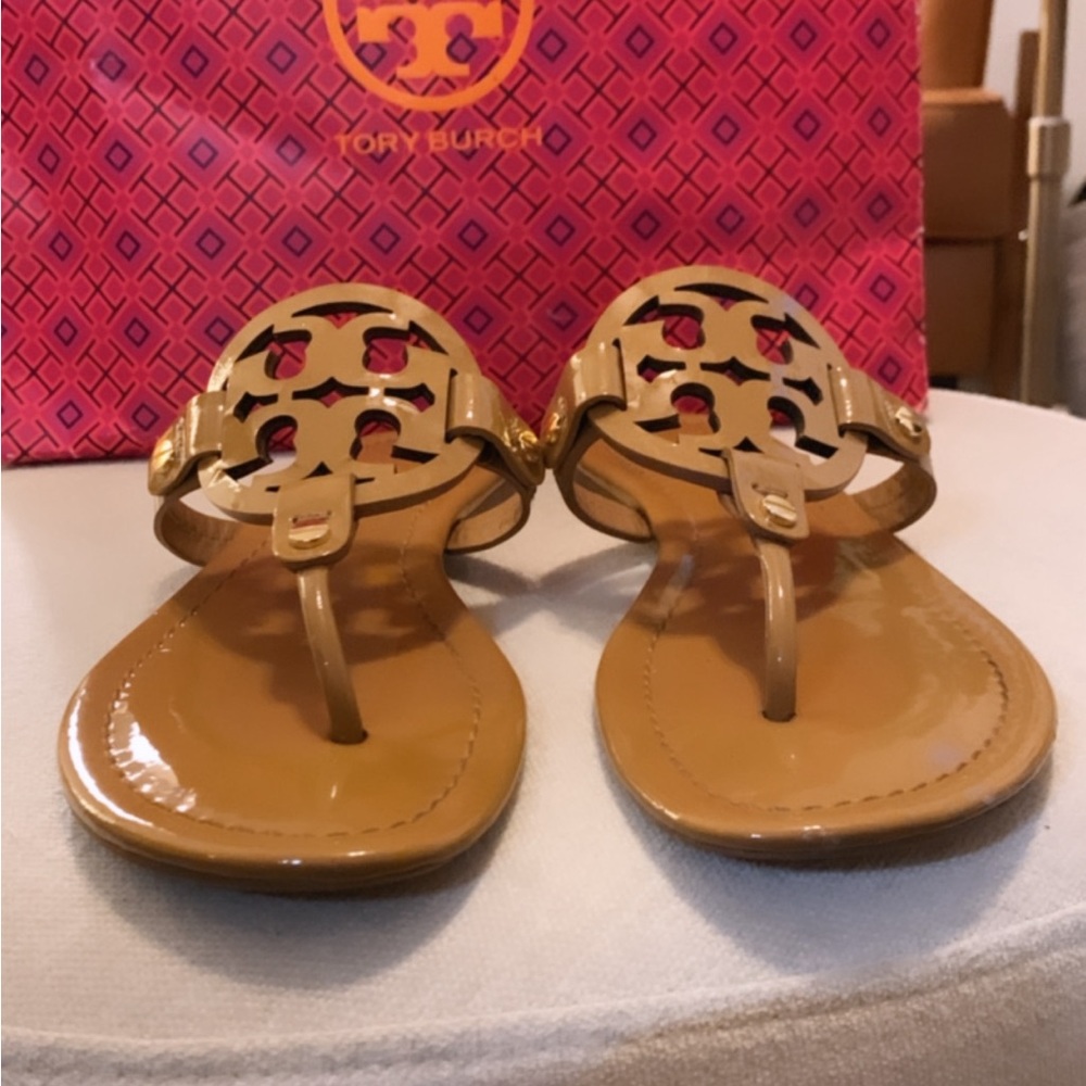 TORY BURCH SIZE 7M MILLER SANDALS